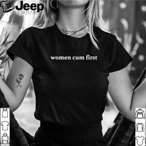 Women cum first shirt