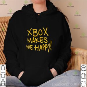 Xbox makes me happy hoodie, sweater, longsleeve, shirt v-neck, t-shirt