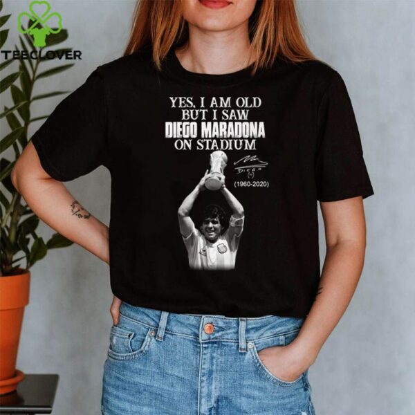 Yes I am old but I saw Diego Maradona on stadium 1960 2020 shirt