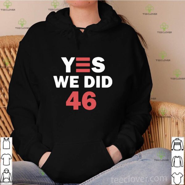 Yes We Did 46 Joe Biden Sweater