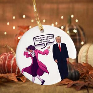 You Don’t Have The Votes Flush The Turd Trump Funny Flat Circle Ornament