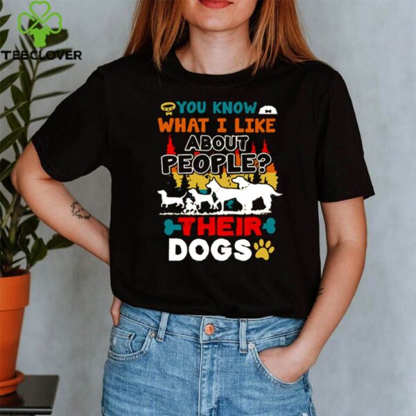 You know what I like about people their dogs hoodie, sweater, longsleeve, shirt v-neck, t-shirt