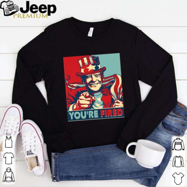 You’re Fired Donald Trump American Flag Election shirt