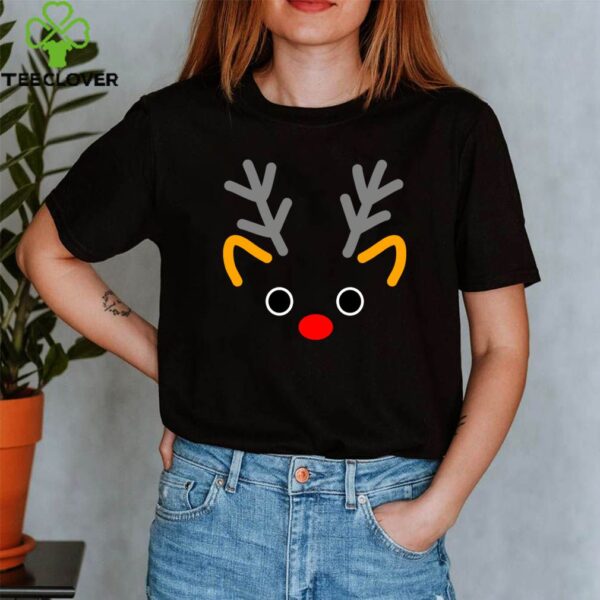 colorful reindeer sketch for Christmas hoodie, sweater, longsleeve, shirt v-neck, t-shirt