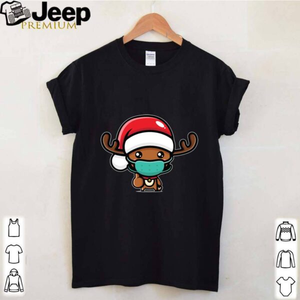 Reindeer christmas pajamas reindeer wearing mask hoodie, sweater, longsleeve, shirt v-neck, t-shirt