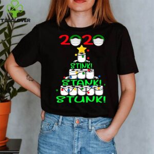 2020 Stink Stank Stunk Funny Quarantine Ugly Christmas Tree shirt
