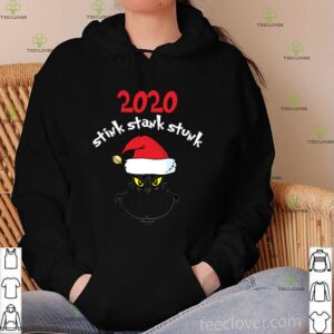 2020 Stink Stank Stunk Grinch Face Silhouette Funny Xmas T Shirt