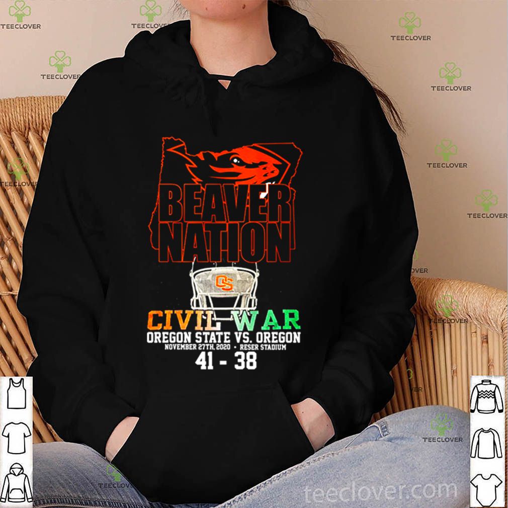 Beaver Nation civil war Oregon State vs Oregon hoodie, sweater, longsleeve, shirt v-neck, t-shirt