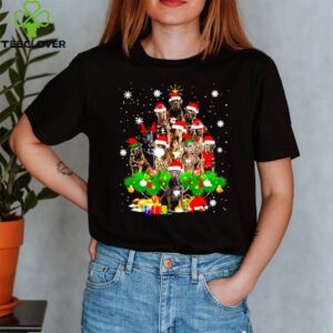 Cane Corso Christmas tree Lights Xmas shirt