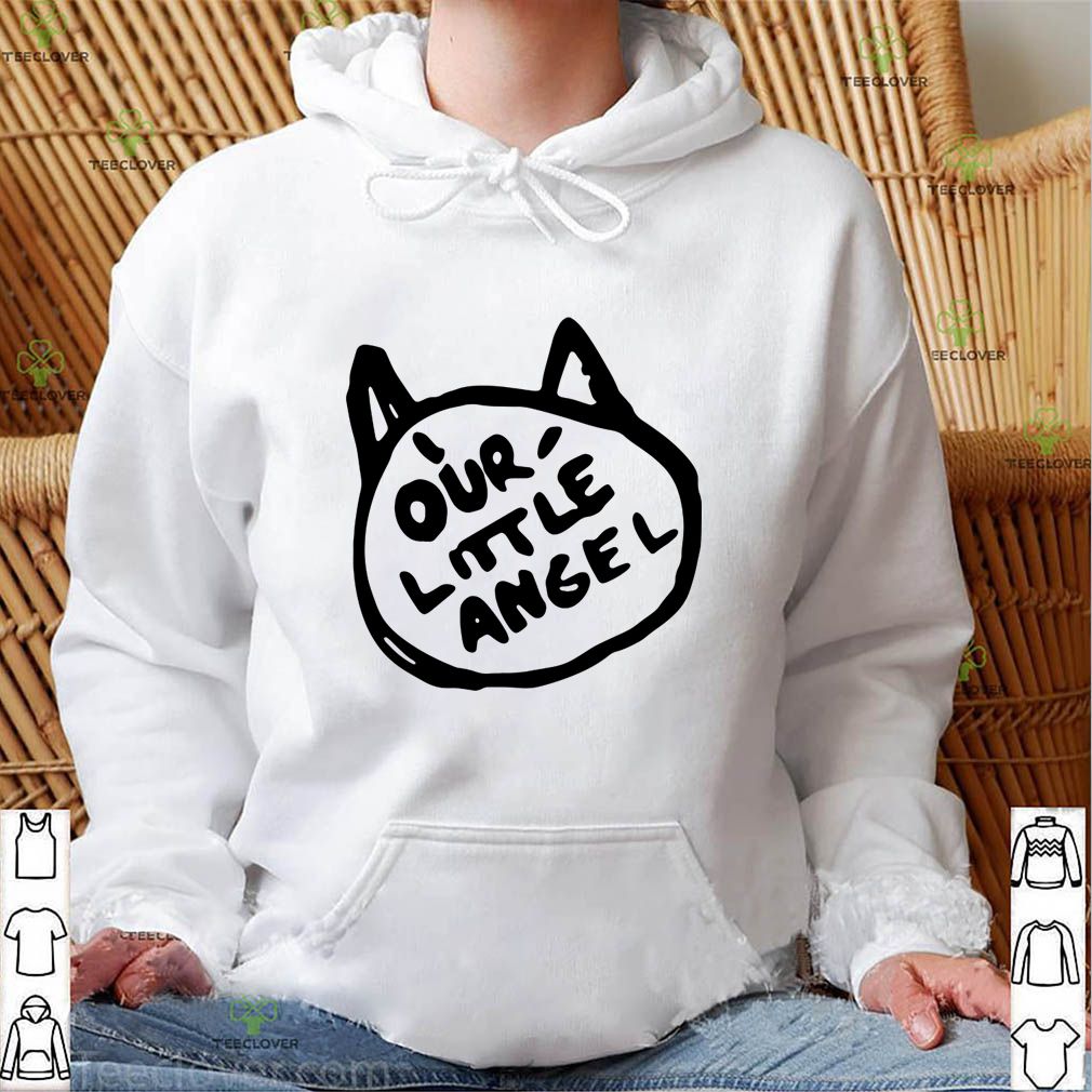 Cat our little angel shirt 4 Cat our little angel shirt