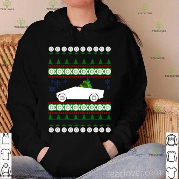 CyberTruck Tesla Ugly Christmas hoodie, sweater, longsleeve, shirt v-neck, t-shirt