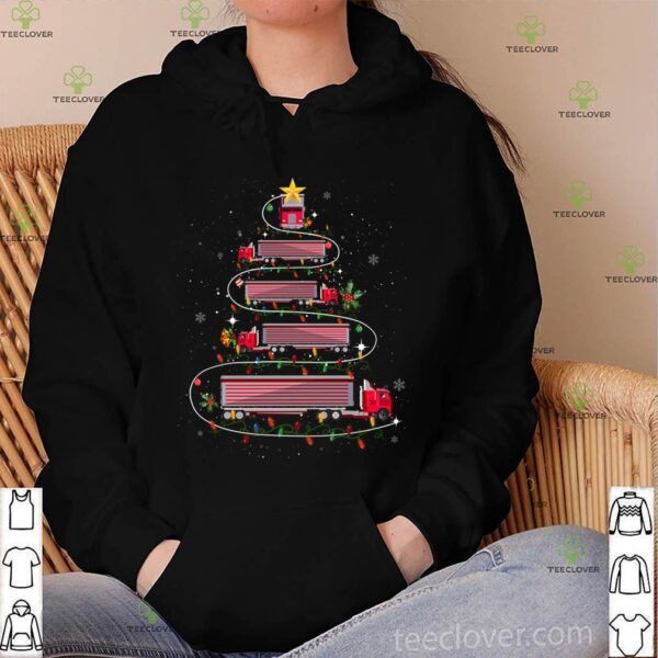 Firefighter Truck Christmas Tree Fireman Protect Your Life T-Shirt