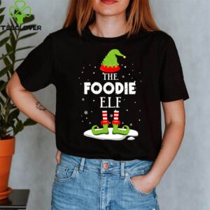 Foodie Elf Matching Family Gift Christmas Party Pajama T-Shirt