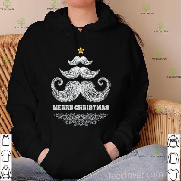 Funny Beards Christmas Tree Decor Gift Xmas Men Women T-Shirt