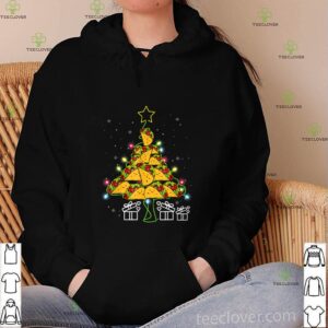 Funny Tacos Christmas Tree Lights Ugly Christmas T-Shirt