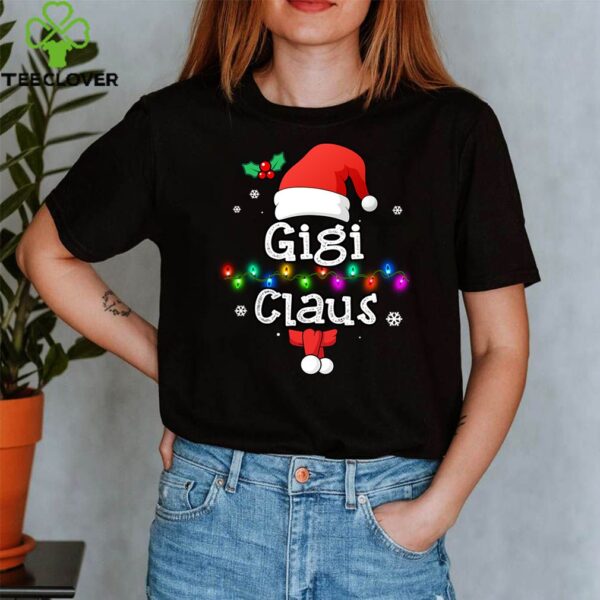 Gigi Claus Christmas Pajamas Santa Funny T-Shirt