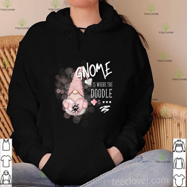 Gnome Is Where The Doodle Is Love Family Matching T-Shirt