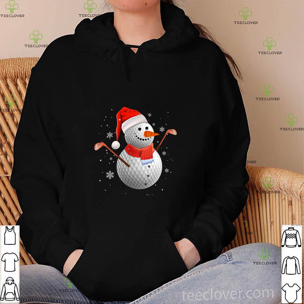 Golf Ball Christmas Santa Hat Xmas Golfing Golf Lover Sports T-Shirt 4 Golf Ball Christmas Santa Hat Xmas Golfing Golf Lover Sports T-Shirt