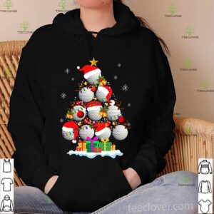 Golf Christmas Santa Hat Pajama Xmas Sports Players Lovers T-Shirt 2 Golf Christmas Santa Hat Pajama Xmas Sports Players Lovers T-Shirt