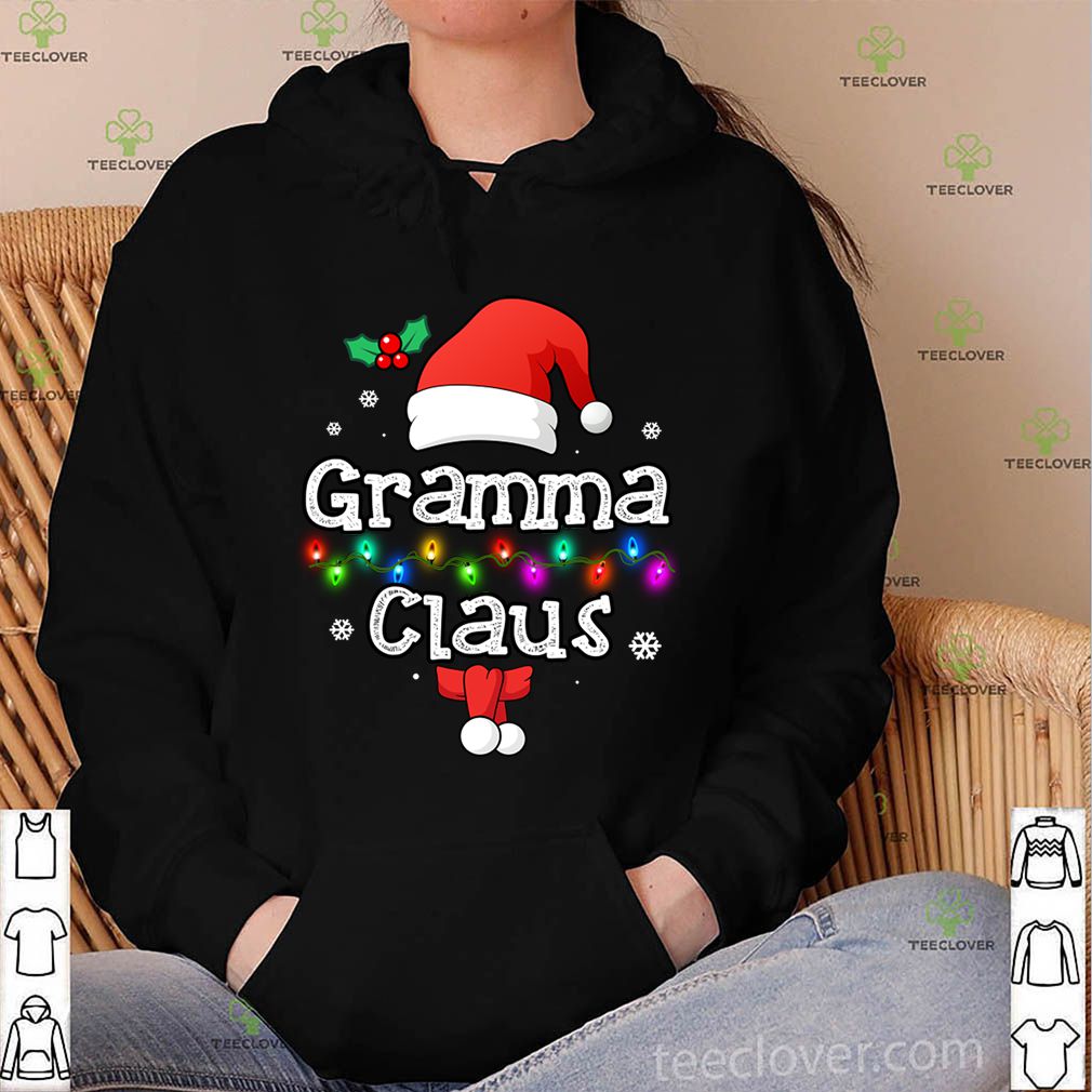 Gramma Claus Christmas Pajamas Santa Funny T-Shirt 4 Gramma Claus Christmas Pajamas Santa Funny T-Shirt