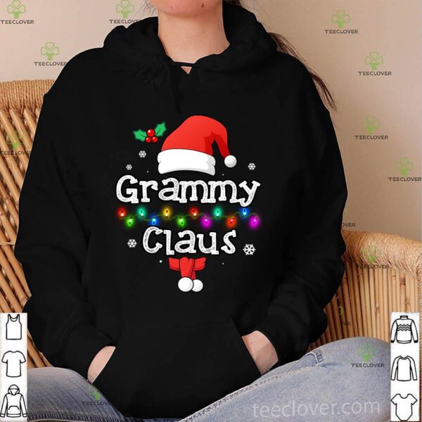 Grammy Claus Christmas Pajamas Santa Funny T-Shirt