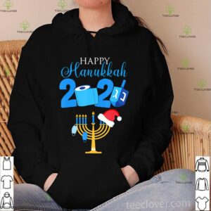 Happy Hanukkah 2020 Quarantine Hanukkah Jewish Face Mask T-Shirt