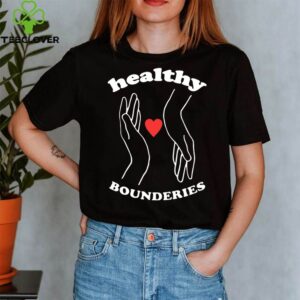 Healthy Boundaries Hand Heart shirt