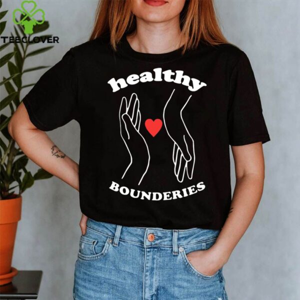 Healthy Boundaries Hand Heart hoodie, sweater, longsleeve, shirt v-neck, t-shirt