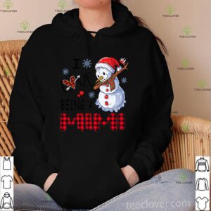 I Love Being A Mimi - Snowman Dabbing - Christmas Gift T-Shirt