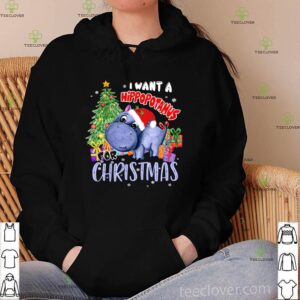 I Want A Hippopotamus For Christmas Hippo Xmas Season Pajama T-Shirt