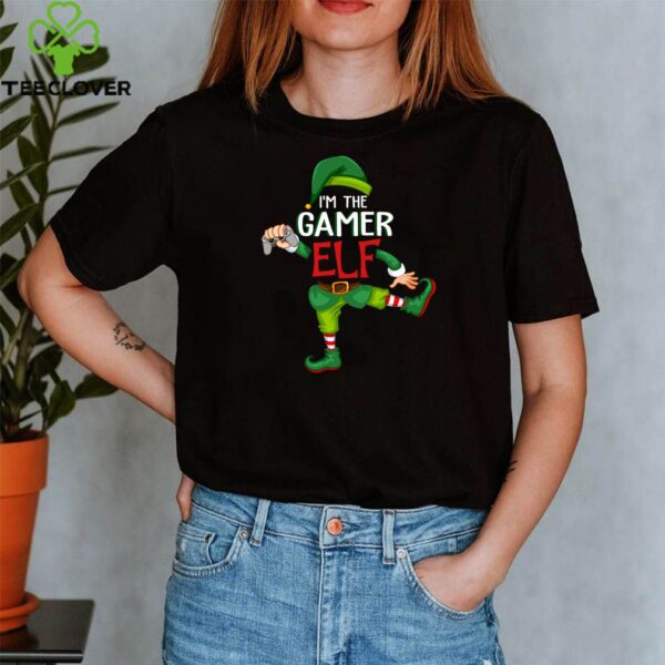 I’m The Gamer Xmas Elf Funny Matching Game Lover Christmas T-Shirt