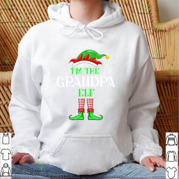 I'm The Grandpa Elf Matching Family Group Christmas T-Shirt