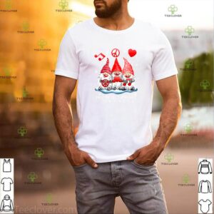 Imagine All The People Living Life In Peace Christmas T-Shirt