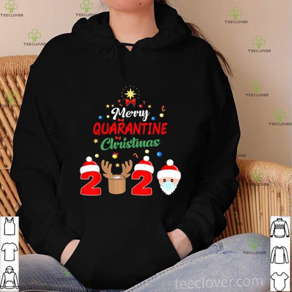 Merry Quarantine Christmas 2020 Xmas Pajamas Holidays Gift T-Shirt