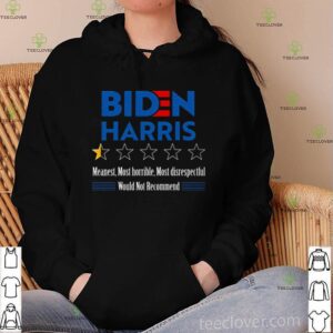 One Star Rating Review Biden Harris Funny Anti Biden Harris 2020 shirt