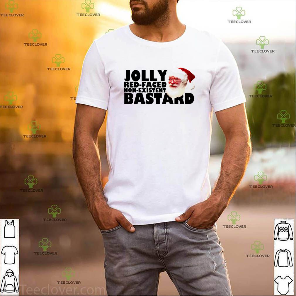Santa Jolly red-faced non-existent bastard Christmas shirt 3 Santa Jolly red-faced non-existent bastard Christmas shirt