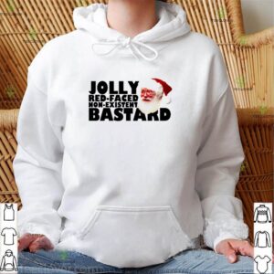 Santa Jolly red-faced non-existent bastard Christmas shirt 2 Santa Jolly red-faced non-existent bastard Christmas shirt