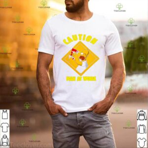 The Simpsons Caution Man At Work shirt