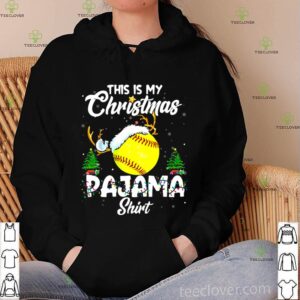 This Is My Christmas Pajama Softball Christmas Pajamas hoodie, sweater, longsleeve, shirt v-neck, t-shirt