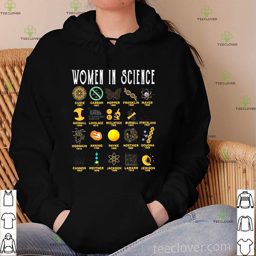 Women in science Curie Carson Hopper shirt 4 Women in science Curie Carson Hopper shirt