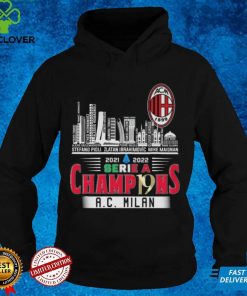 2021 2022 Serie A Champ19ns AC Milan Champions Shirt