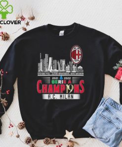 2021 2022 Serie A Champ19ns AC Milan Champions Shirt