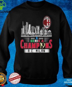 2021 2022 Serie A Champ19ns AC Milan Champions Shirt