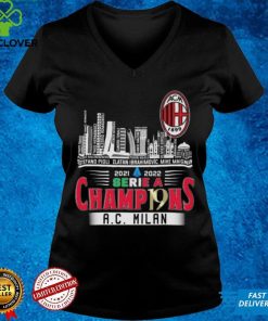 2021 2022 Serie A Champ19ns AC Milan Champions Shirt