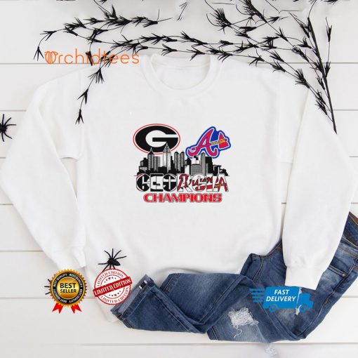 2021 Champions UGA Bulldogs Braves Shirt Celebration NCAA Sweathoodie, sweater, longsleeve, shirt v-neck, t-shirt