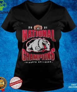 2021 Champions UGA Georgia Bulldog Celebration NCAA National Championship T shirt