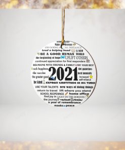 2021 Events Christmas Ornament