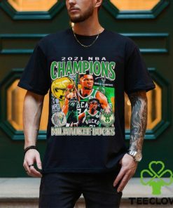 2021 NBA Champions Milwaukee Bucks retro shirt