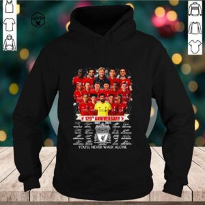 129th anniversary 1892 2021 Liverpool Football Club you’ll never walk alone hoodie, sweater, longsleeve, shirt v-neck, t-shirt