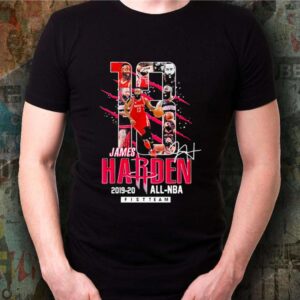 13 James Harden Rockets 2019 2020 all NBA fistteam signature shirt